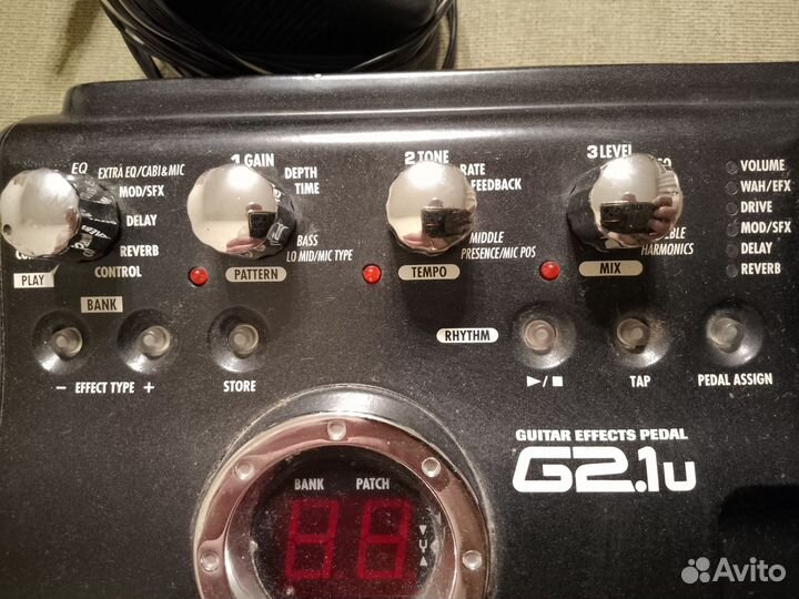 Гитарный процессор Zoom G2.1u