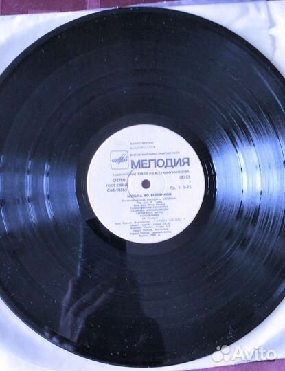 Виниловые пластинки