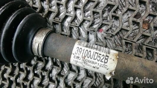 Привод передний правый nissan qashqai J10 (PML15N1