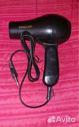 Фен дорожный Nova. Новый в коробке