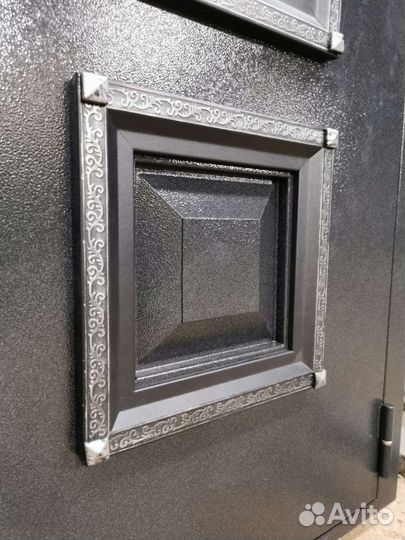 Дверь с терморазрывом стеклопакет ковка