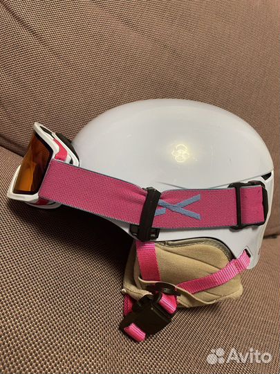Шлем горнолыжный с маской детский anon