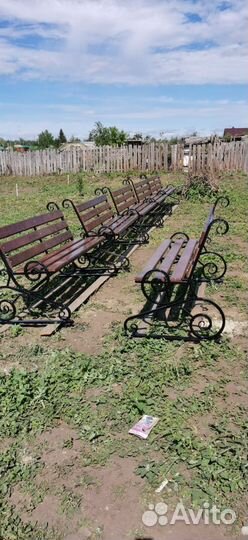Лавка садовая