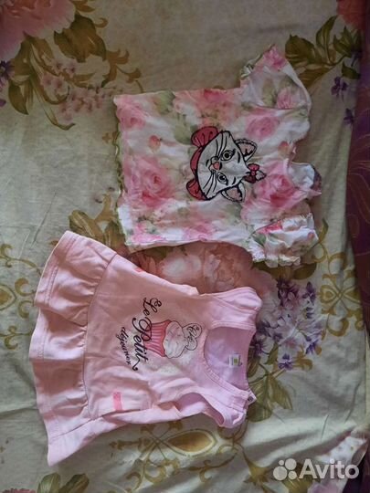 Вещи пакетом на девочку