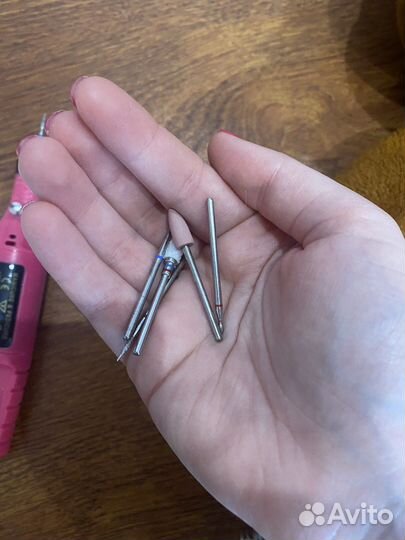 Лампа для маникюра + аппарат (фрезы в подарок)