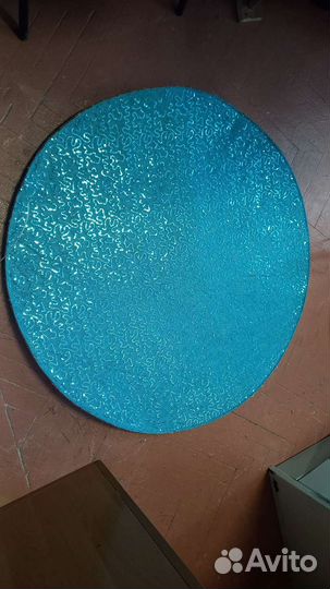 Новогодний коврик под ёлку светящийся