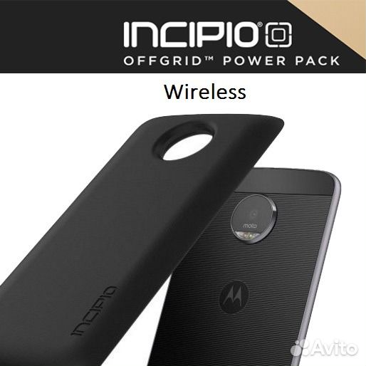 Аккумулятор Incipio Wireless для Moto Z Z2, Z3, Z4