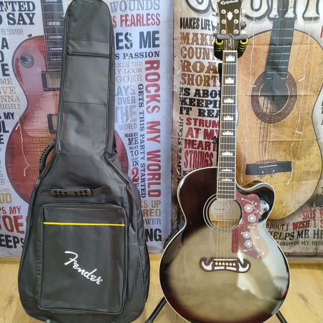Электроакустическая гитара epiphone Джамбо 200