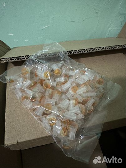 Соединители кабельные Скотчлок UY-2 и RJ-45