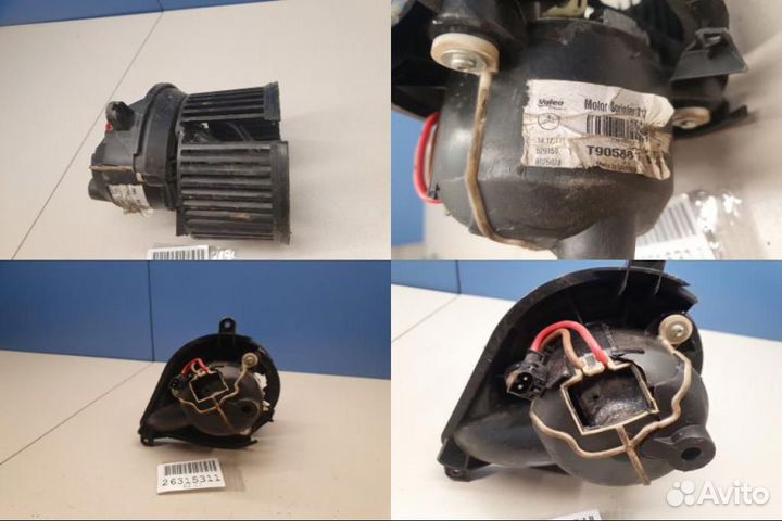 Моторчик отопителя Mercedes Sprinter W901 W905 W90