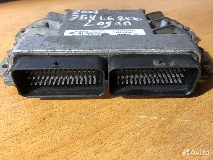 Блок управления двигателем Renault Logan 1.4-1.6