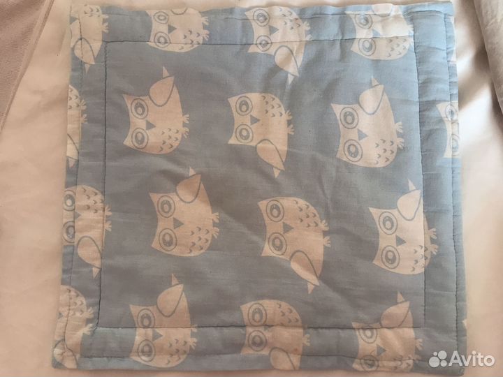 Комплект: постельное, бортики, балдахин