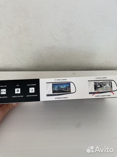 Видеорегистратор зеркало 2 камеры