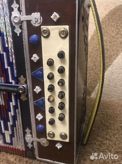 Гармонь кирилловская