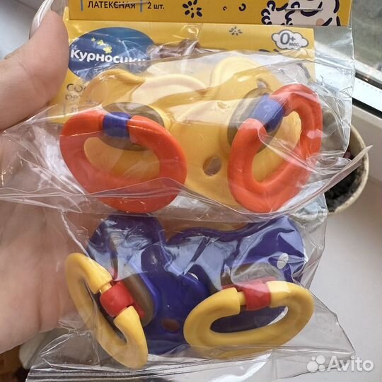 Соска пустышка курносики