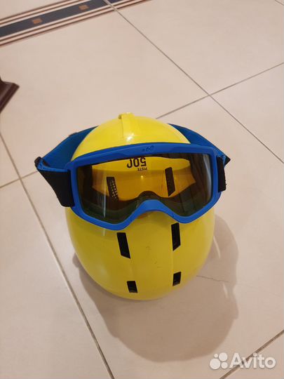 Шлем горнолыжный детский 48-52 см