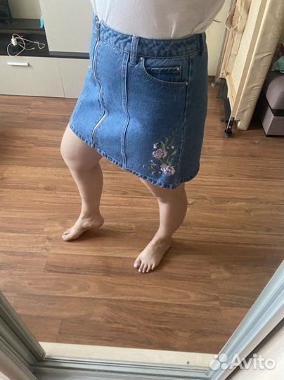 Джинсовая юбка