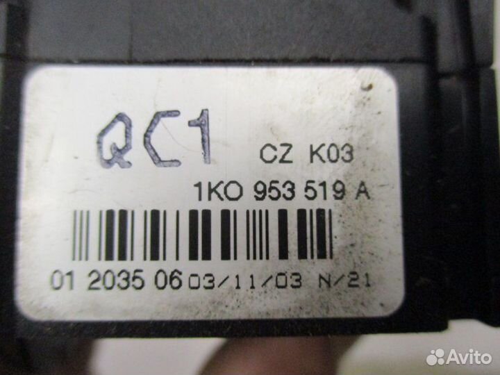 Переключатель дворников Volkswagen Touran 2 2003