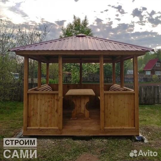 Беседка для дачи