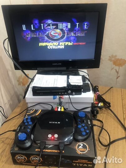 Сега денди 2в1 titan SD-картой 500 игр