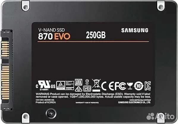 SSD накопитель Samsung 870 EVO