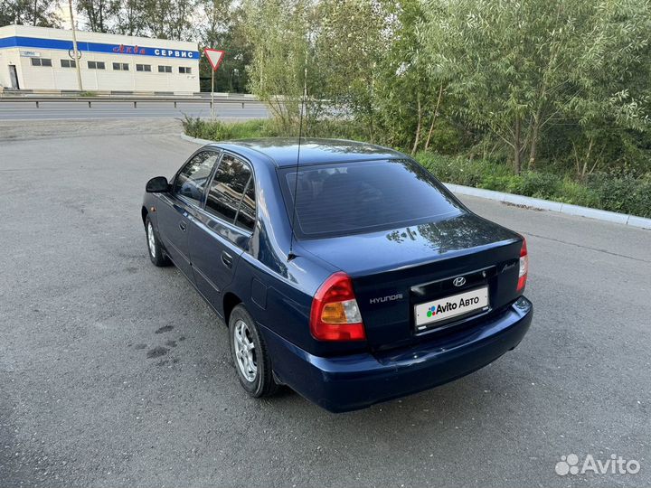 Hyundai Accent 1.5 AT, 2008, 159 500 км