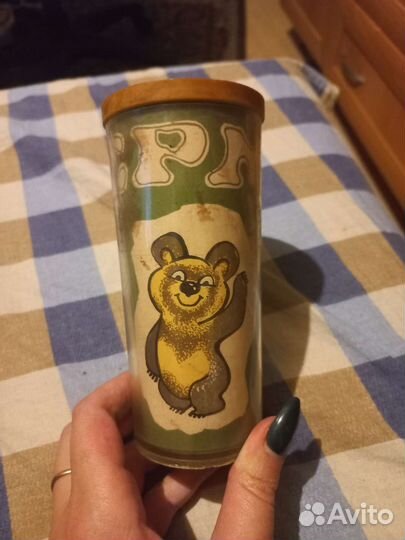 Карандашница СССР Олимпийский мишка