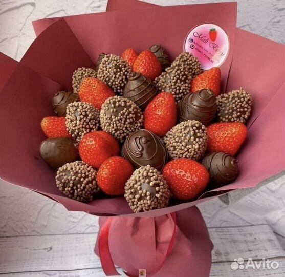 Клубника в шоколадной глазури