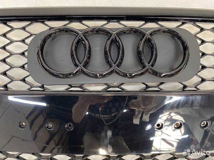 Audi A4 B8 решетка RS4 + птф рс стиль