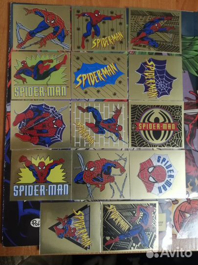 Альбом и наклейки Человек-паук