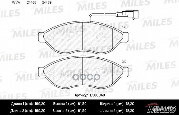 Колодки торм. citroen jumper/fiat ducato/peugeo
