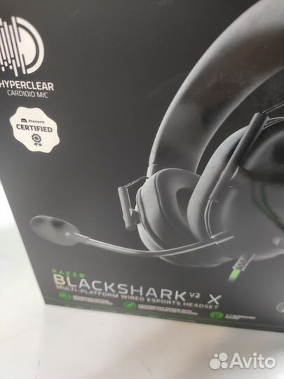 Проводные наушники Razer BlackShark V2 X черный