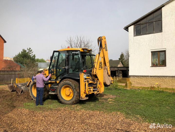 Аренда трактора, экскаватор-погрузчик JCB 3CX