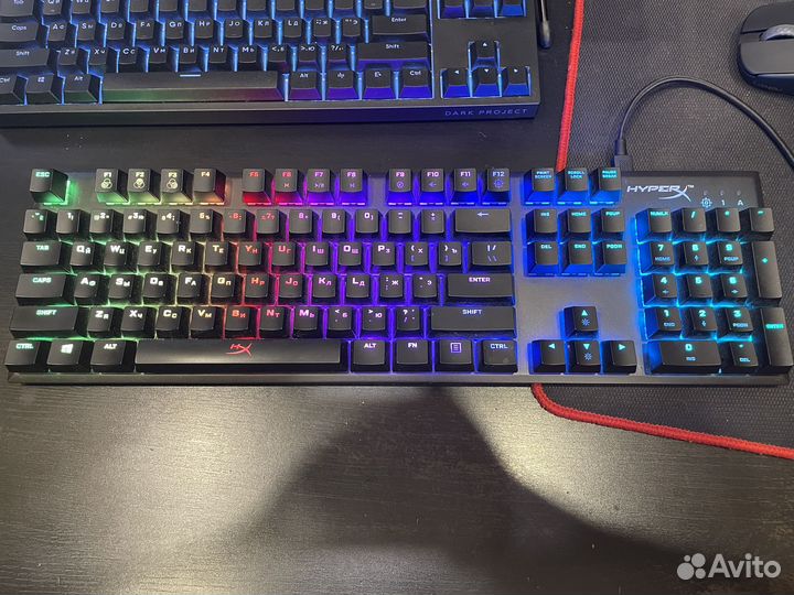 Игровая клавиатура hyperx alloy fps rgb