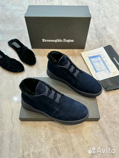 Мужские зимние кроссовки Zegna