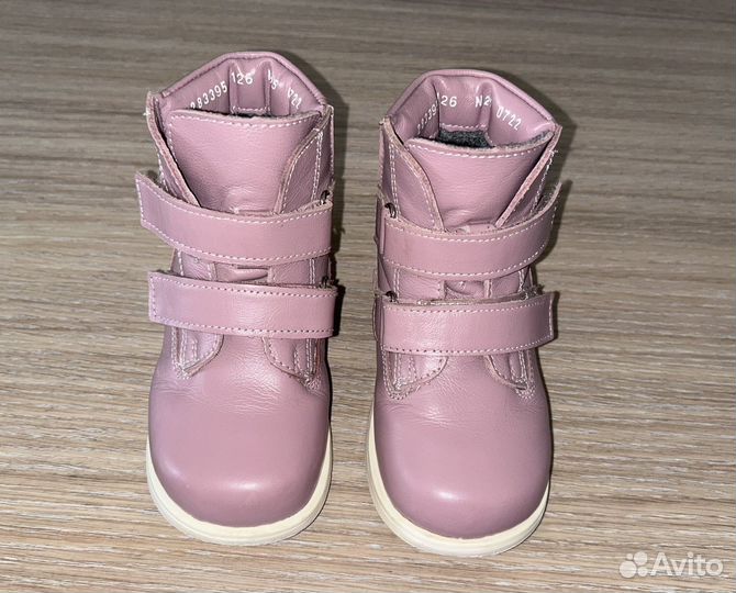 Ботинки демисезонные для девочки 25 размер