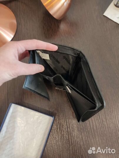 Мужское кожаное портмоне новое