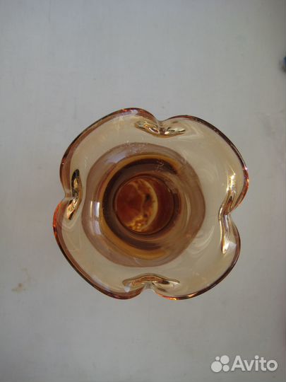 Ваза Чешское стекло