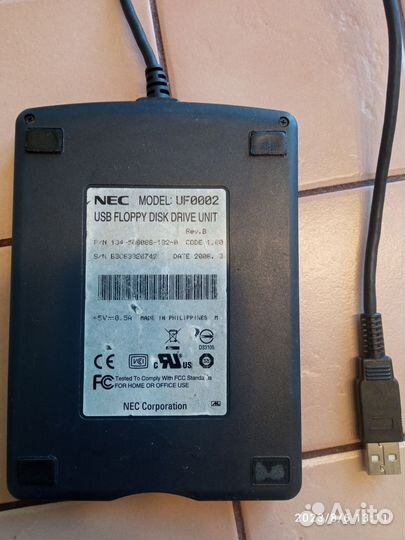 NEC FDD USB дисковод + дискета