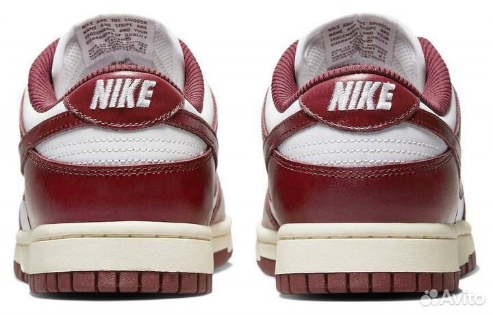 Кроссовки Nike Dunk Low Premium Vintage Red