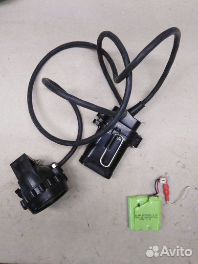 Фонарь шахтерский светодиодный аккумуляторный