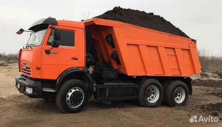 Чернозем Торф Навоз. Доставка от 1 до 15 тонн