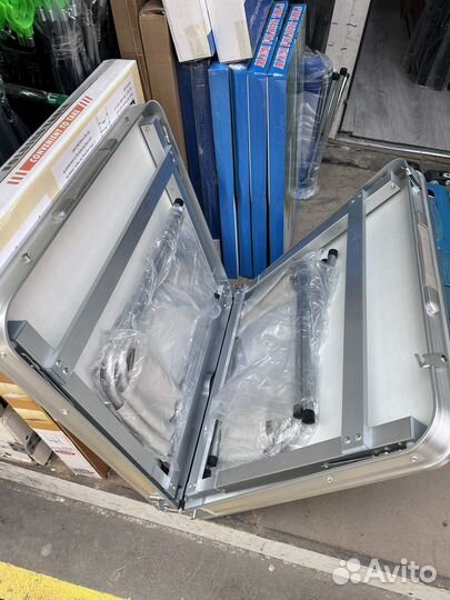 Набор прочный стол и 4 стула для рыбалки, пикника