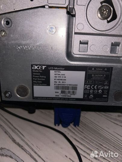 Монитор Acer 27