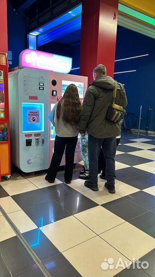 Вендинговые автоматы сахарной ваты