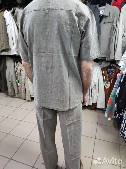 Костюм льняной,мужской новый 48-58