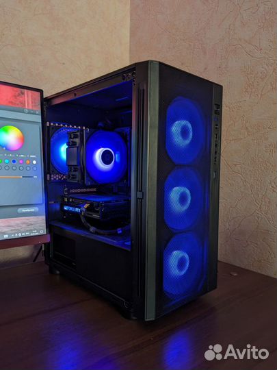 Игровой пк (RTX3050/Ryzen 5 3600X/16GB/SSD 480GB)