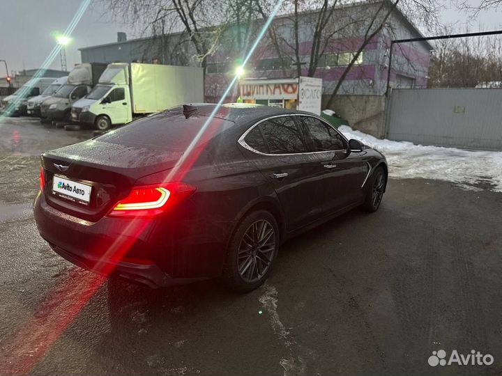 Genesis G70 2.0 AT, 2018, 158 000 км