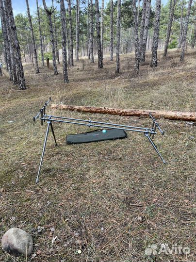 Род-под на 4 удилища нержавейка