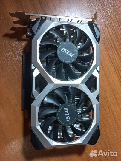 Видеокарта GeForce GTX 1650 ventus XS OC 4GB